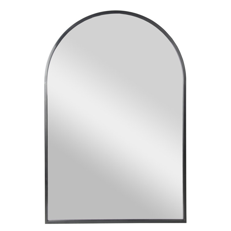 Privilege Metal Arch Wall Mirror Wayfair Canada